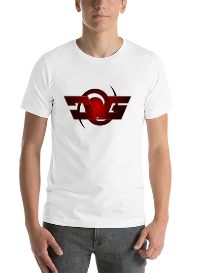 Red Graphic Logo Black T-Shirt