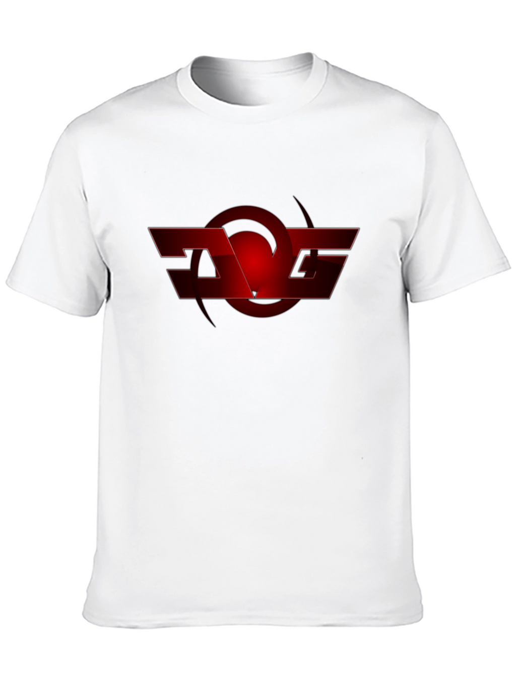 Red Graphic Logo Black T-Shirt