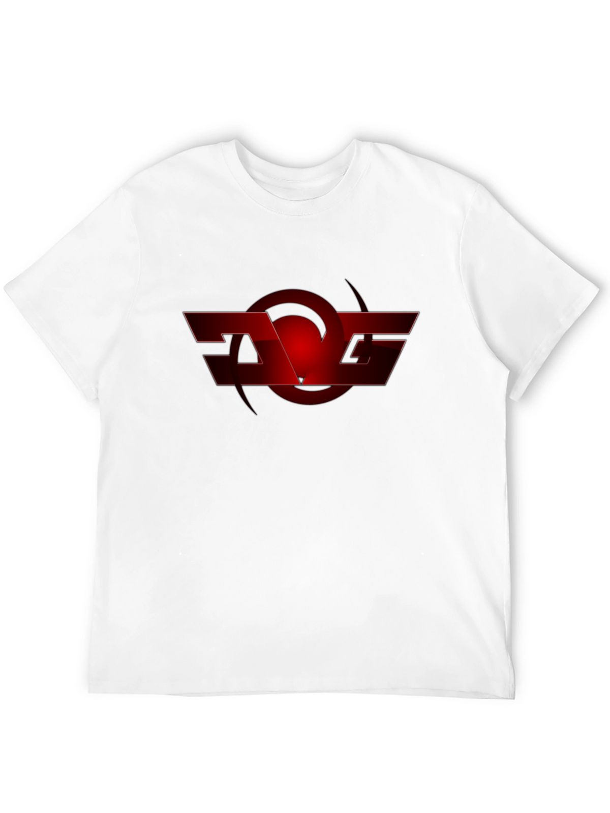 Red Graphic Logo Black T-Shirt