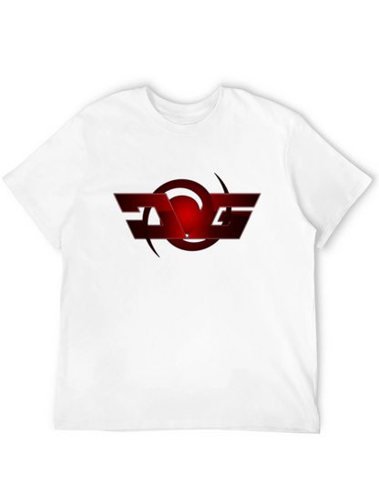 Red Graphic Logo Black T-Shirt