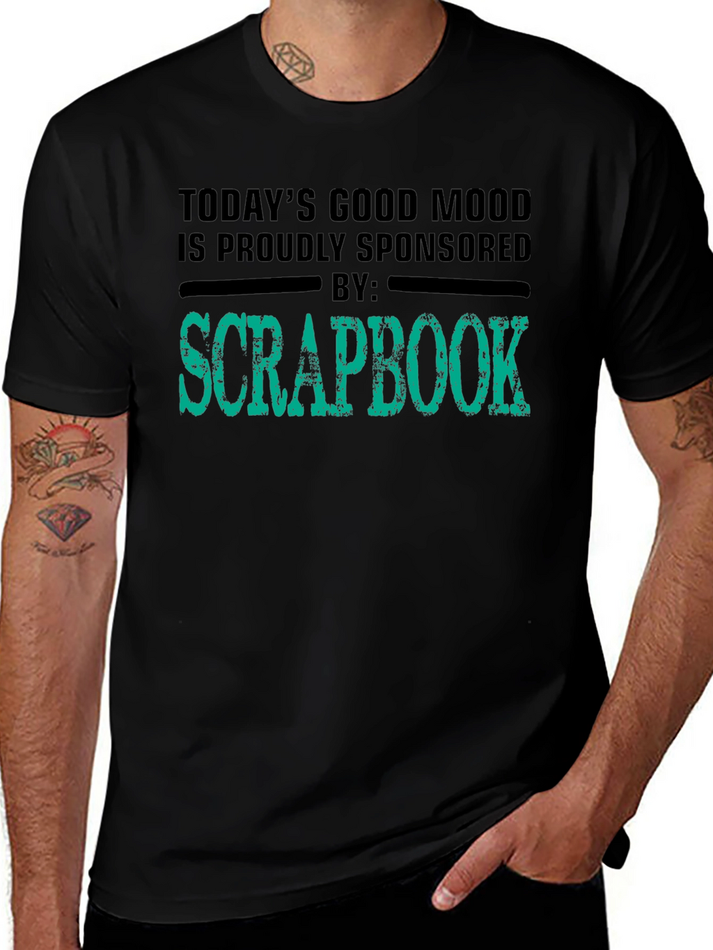 Scrapbook Sponsored Good Mood Graphic Tee