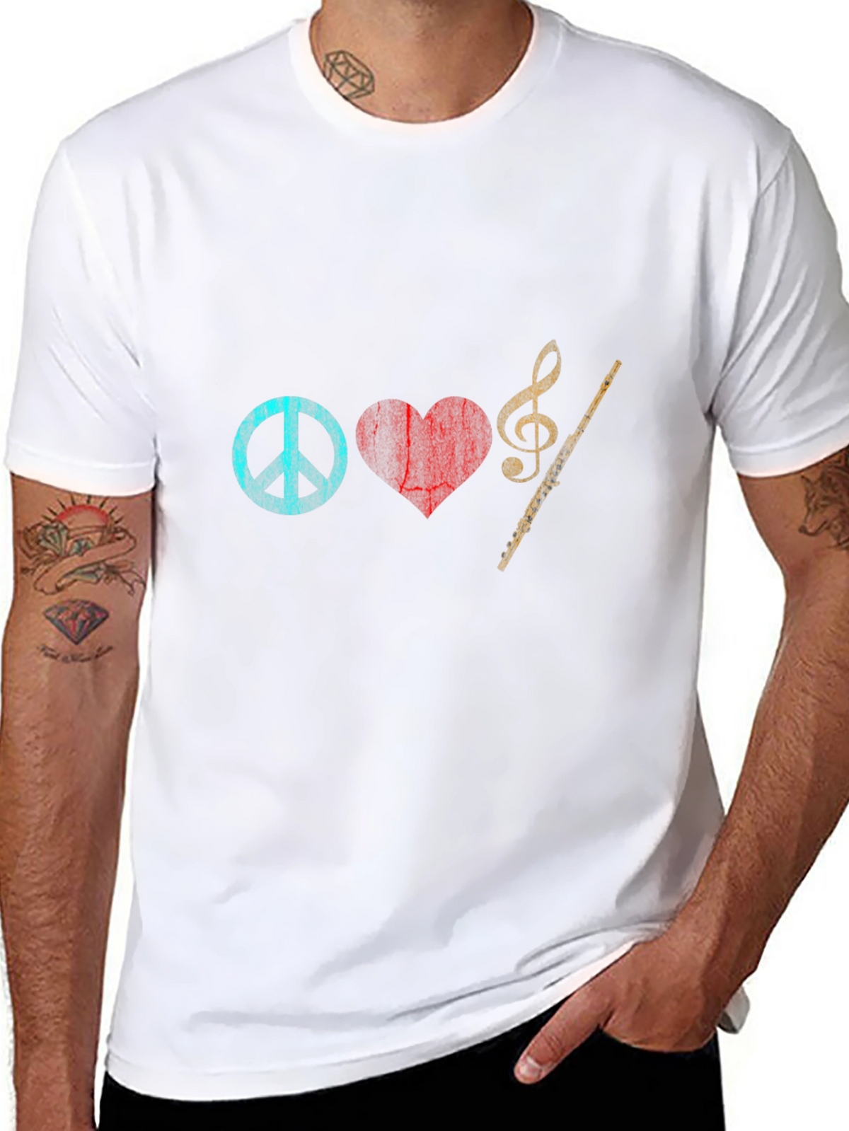Peace Love Music T-Shirt