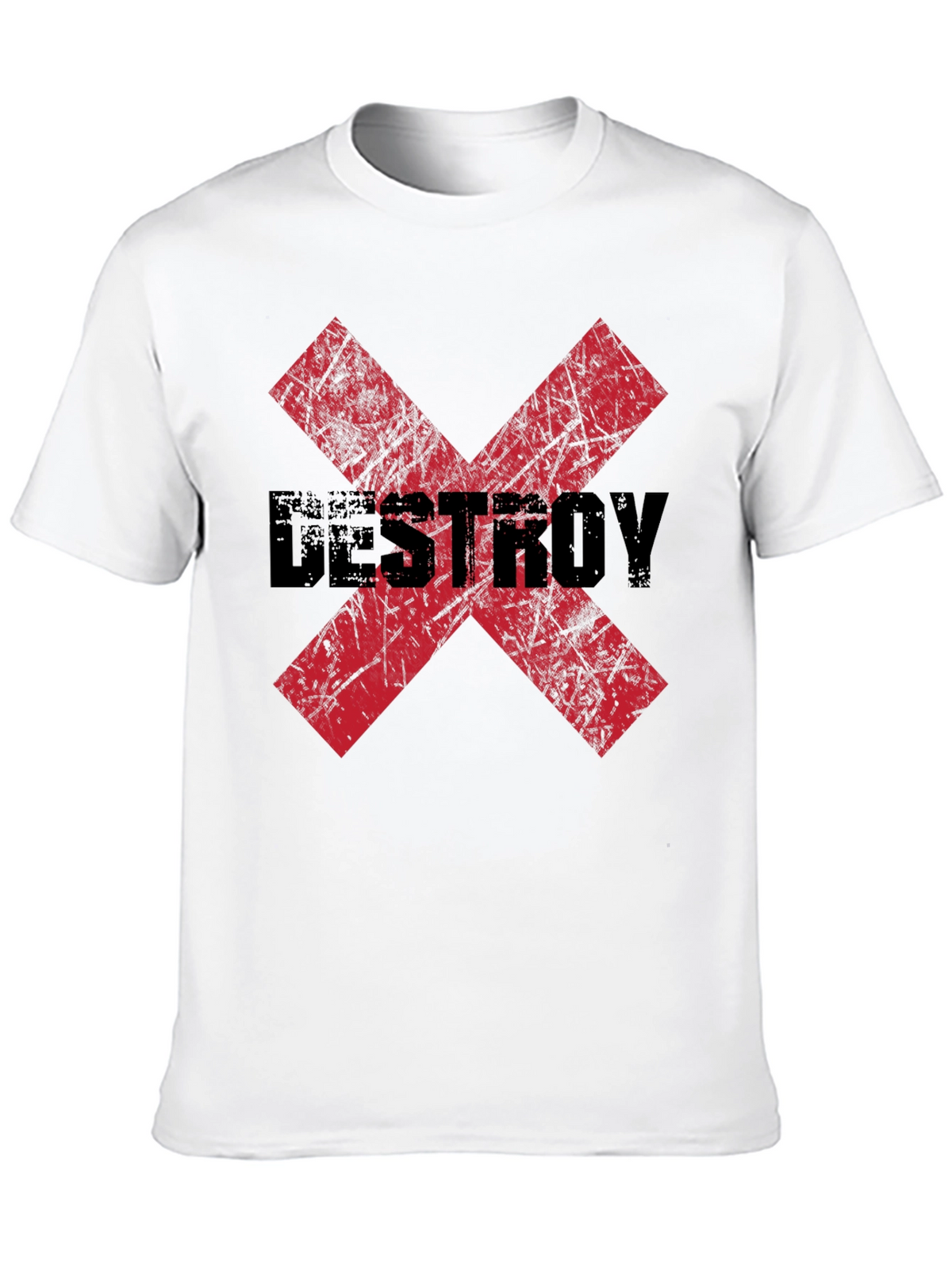 Destroy X Graphic Black T-Shirt
