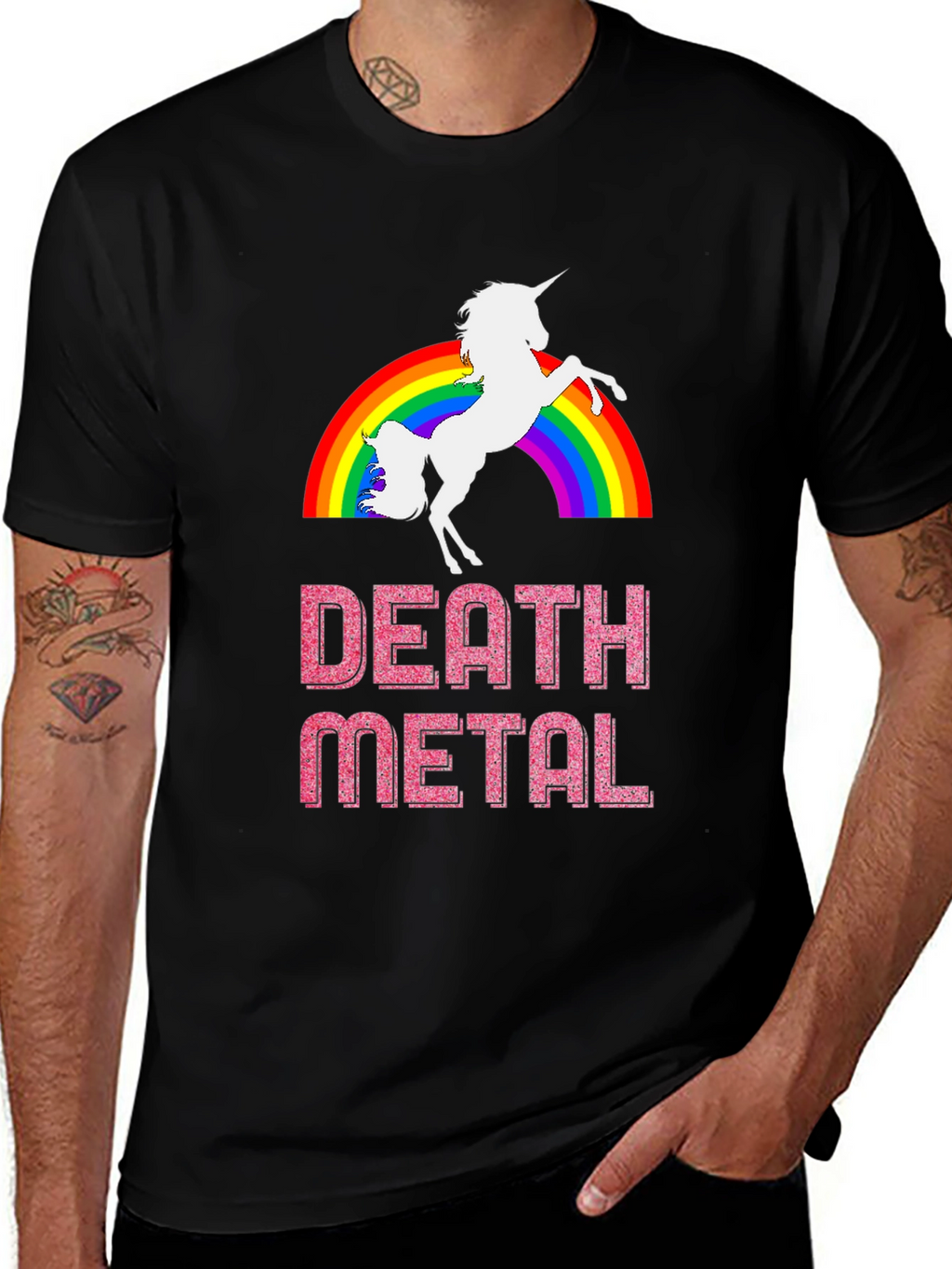 Death Metal Unicorn T-Shirt