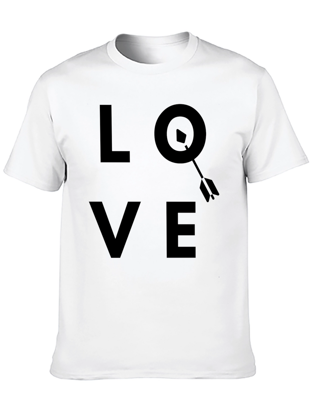 LOVE Compass Arrow Mens T-Shirt