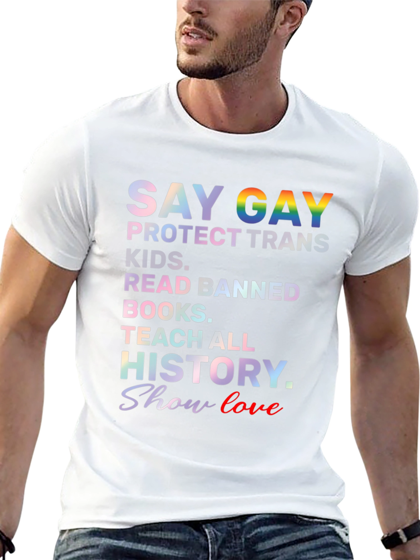 Say Gay Protect Trans Kids T-Shirt
