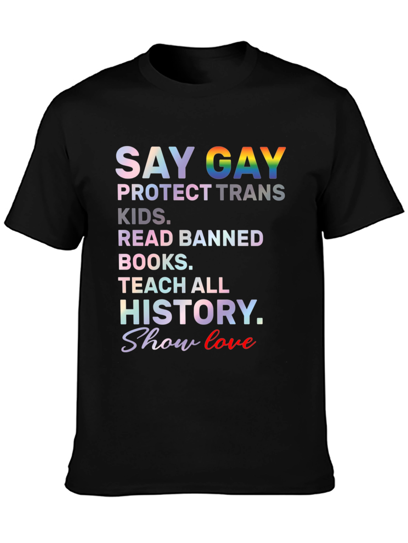 Say Gay Protect Trans Kids T-Shirt