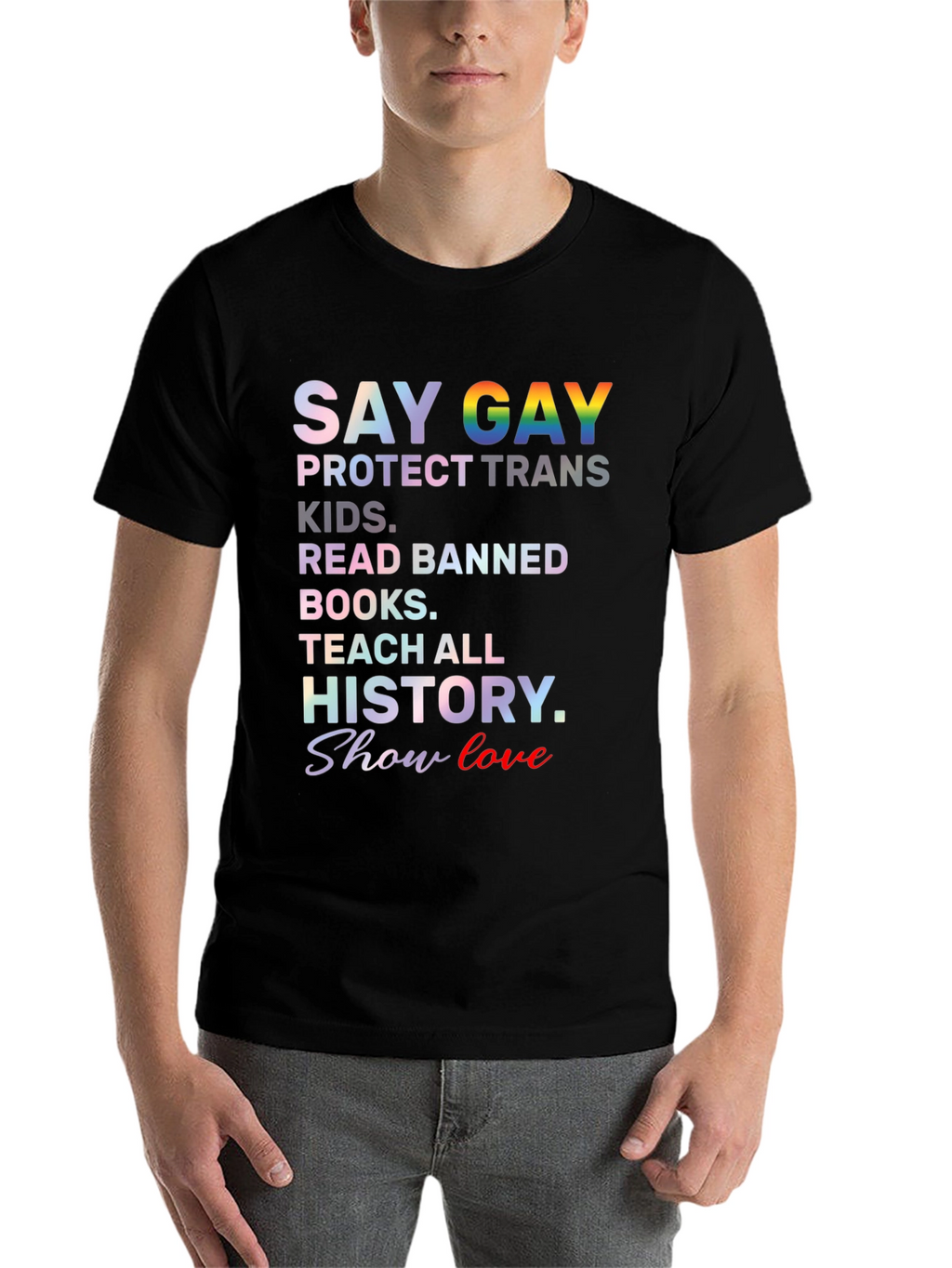 Say Gay Protect Trans Kids T-Shirt