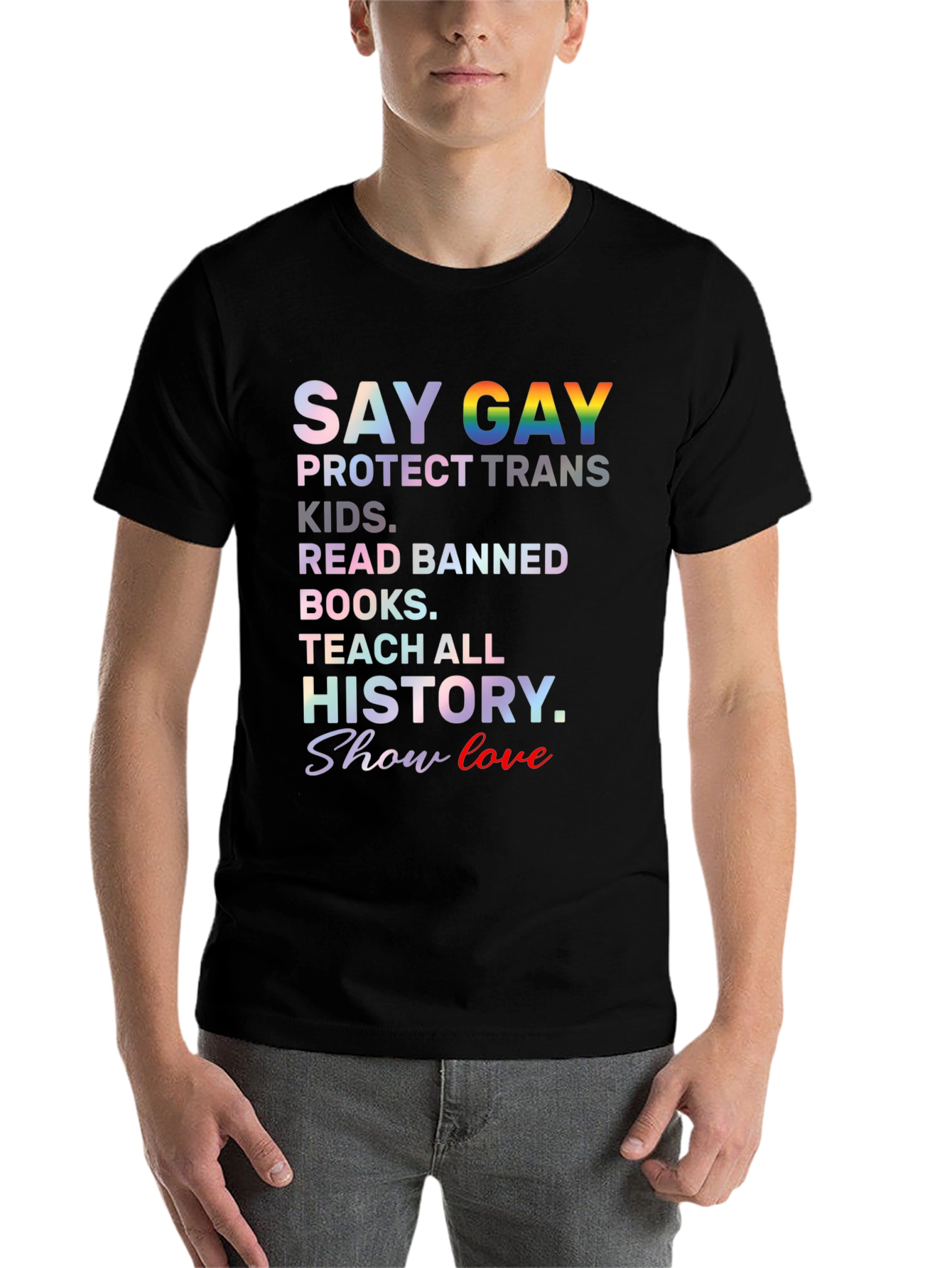 Say Gay Protect Trans Kids T-Shirt