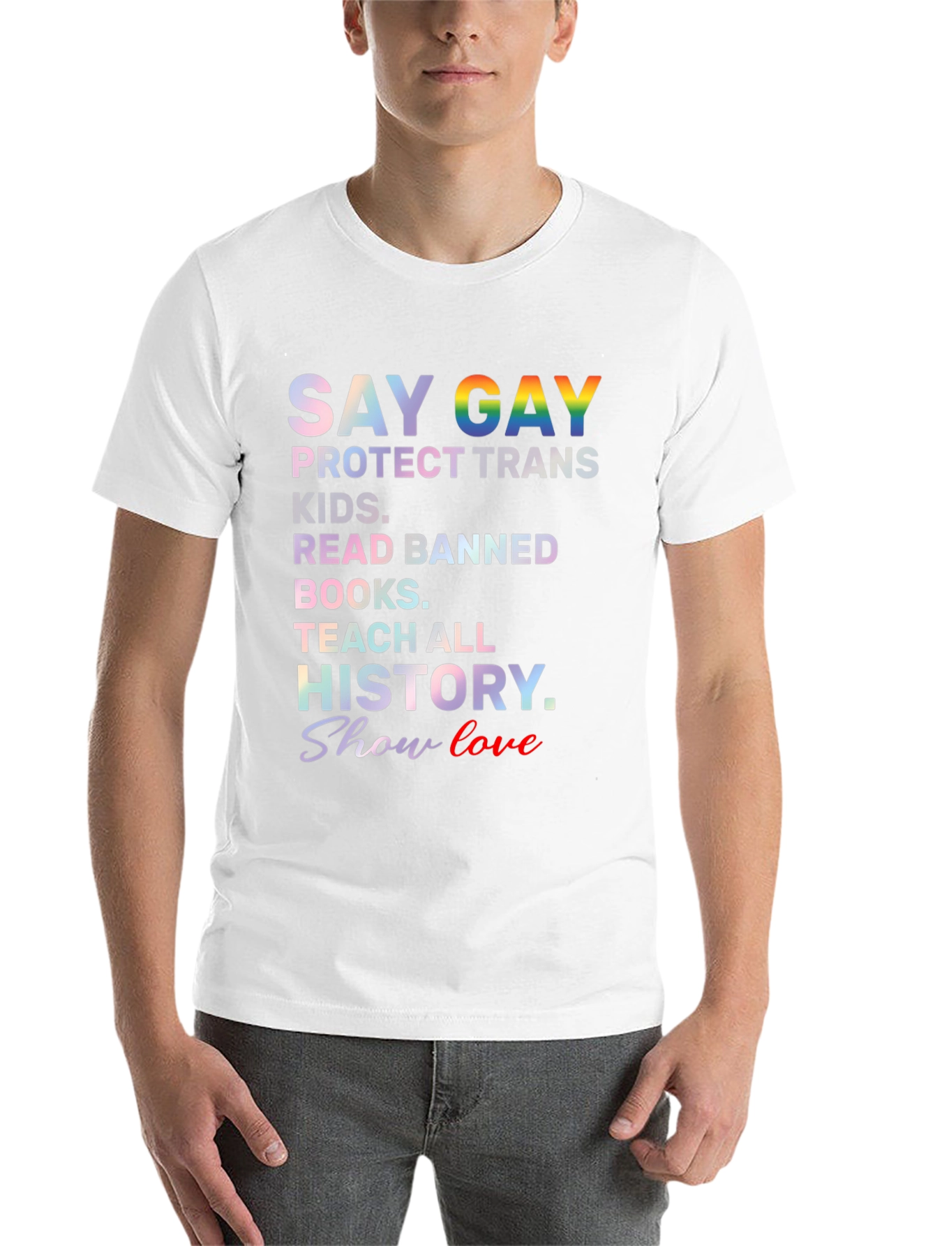 Say Gay Protect Trans Kids T-Shirt