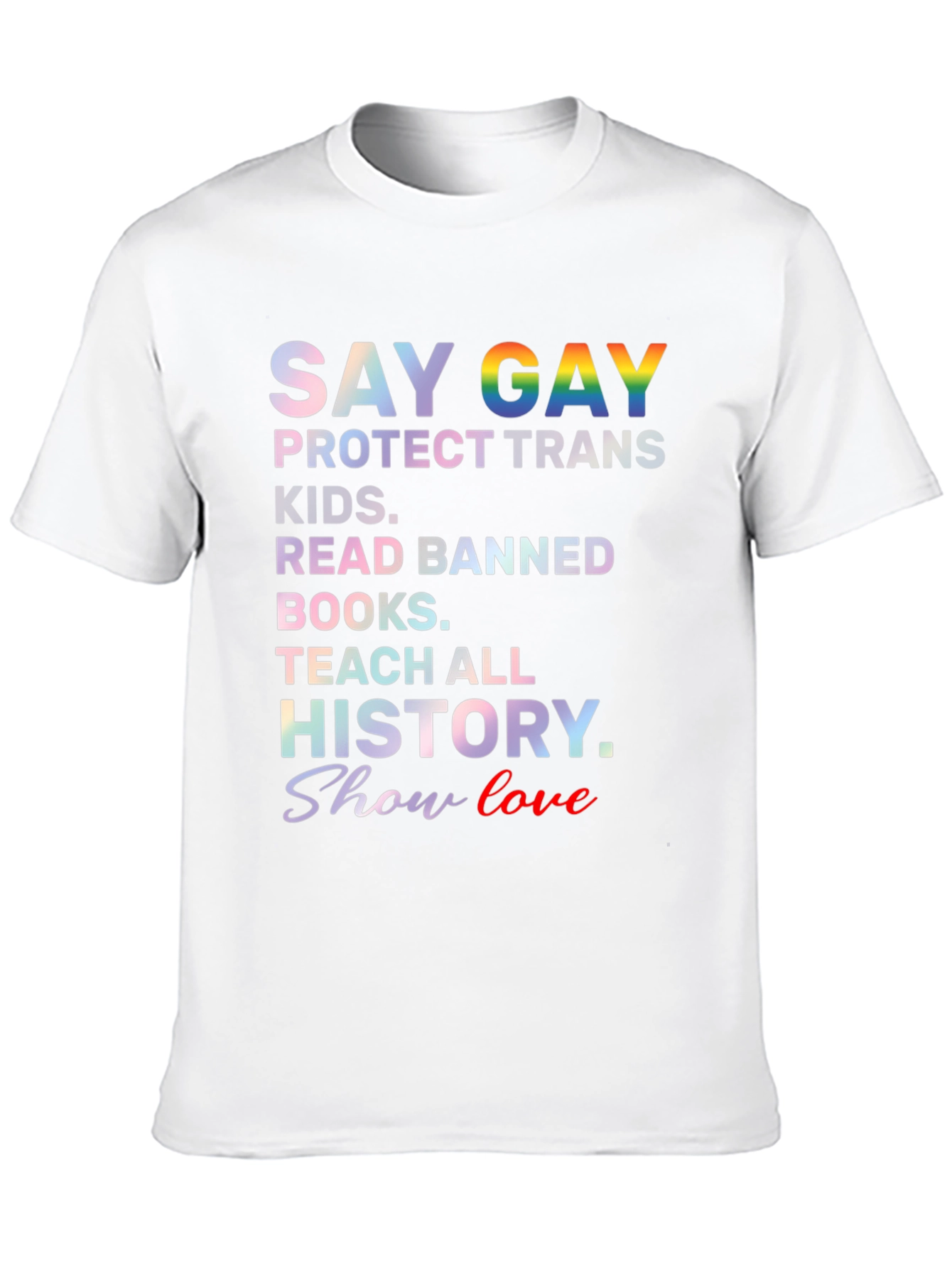 Say Gay Protect Trans Kids T-Shirt