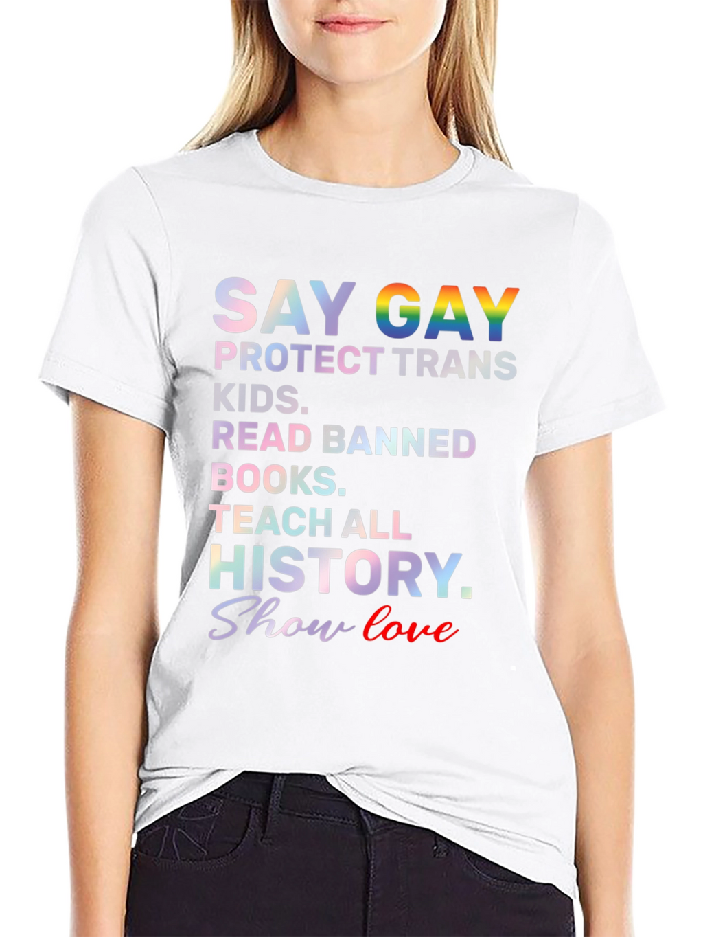 Say Gay Protect Trans Kids T-Shirt