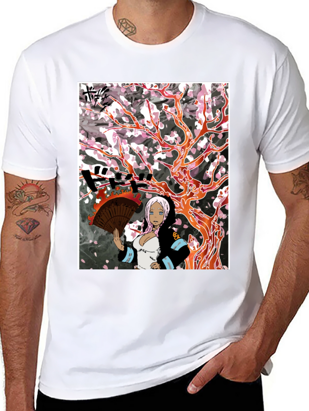 Anime Fire Force Tamaki Kotatsu T-Shirt
