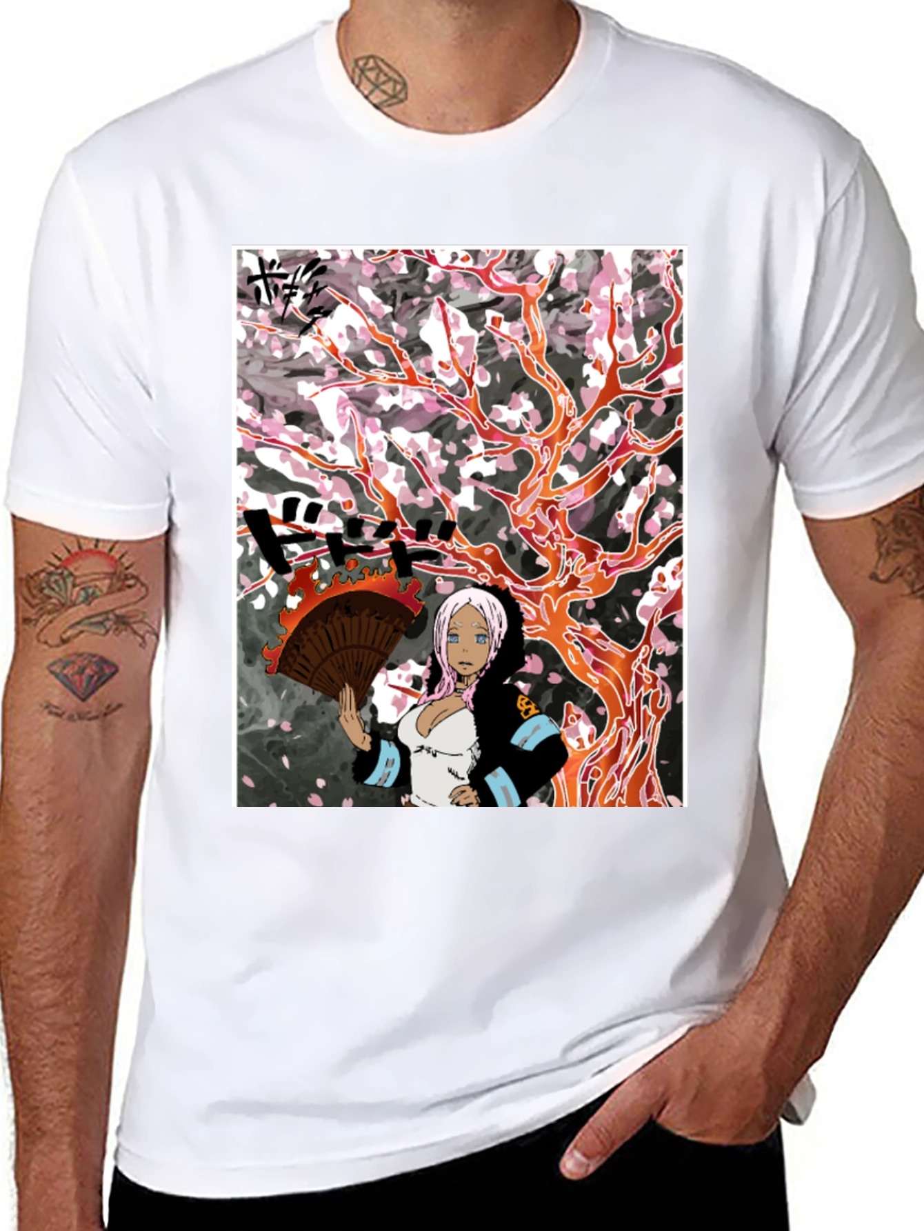 Anime Fire Force Tamaki Kotatsu T-Shirt