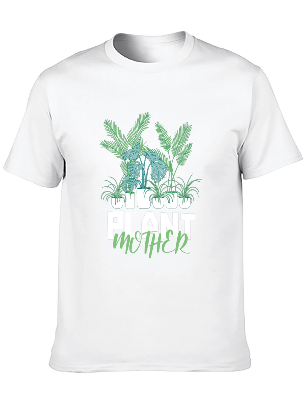 Plant Mother Graphic Tee - Black Cotton T-Shirt