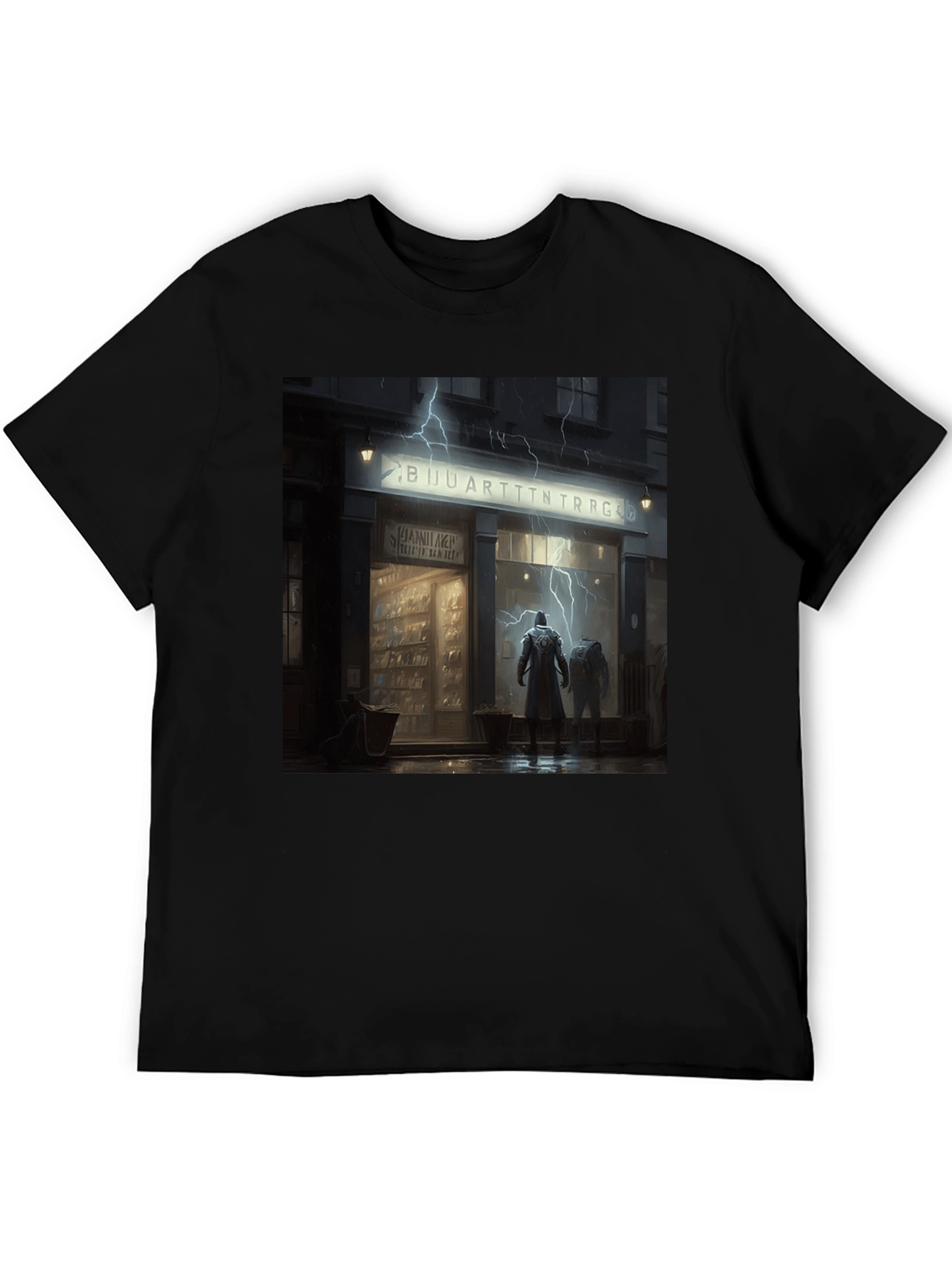 Urban Lightning Tee - Dark City Design