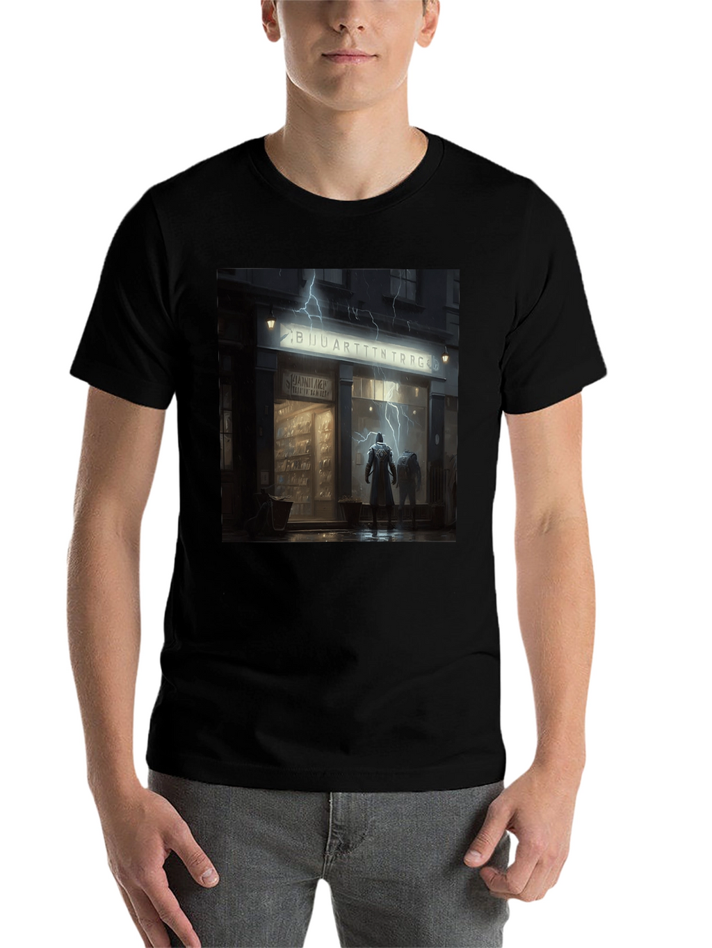Urban Lightning Tee - Dark City Design