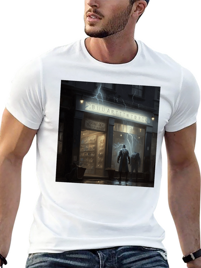 Urban Lightning Tee - Dark City Design