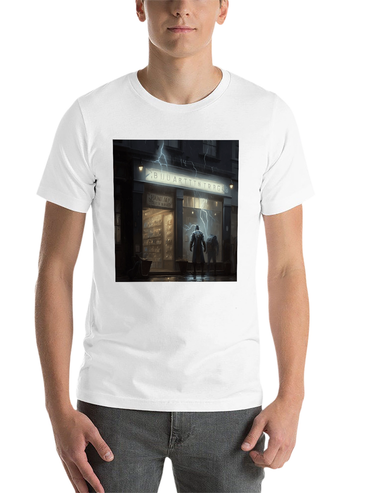Urban Lightning Tee - Dark City Design