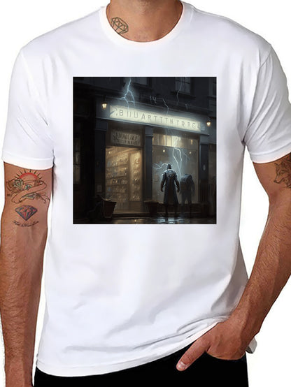 Urban Lightning Tee - Dark City Design