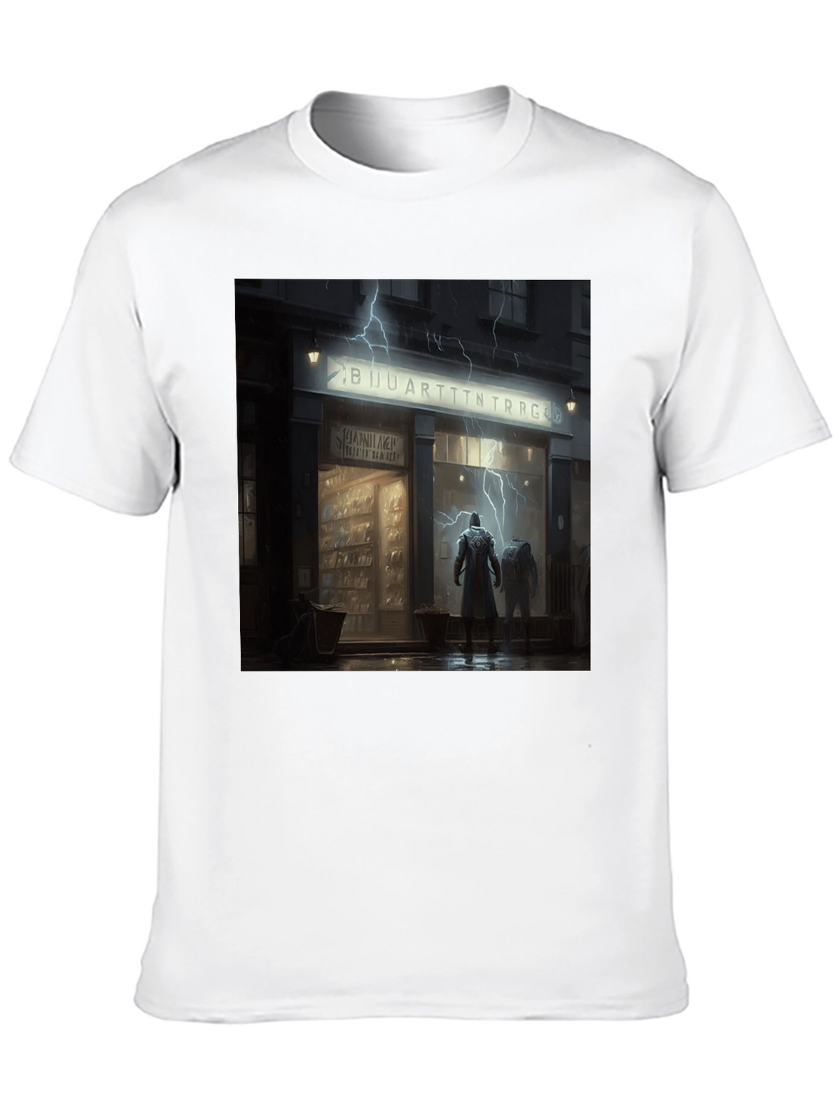Urban Lightning Tee - Dark City Design