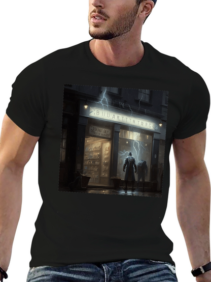 Urban Lightning Tee - Dark City Design