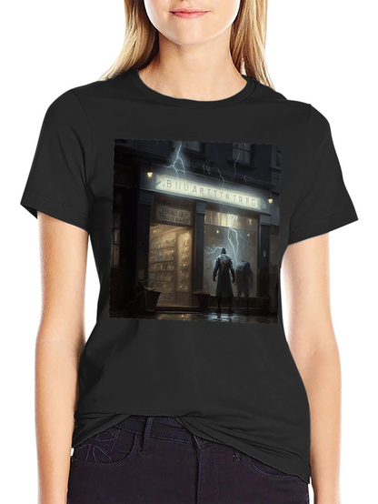 Urban Lightning Tee - Dark City Design