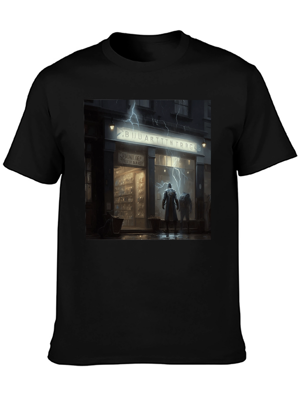 Urban Lightning Tee - Dark City Design