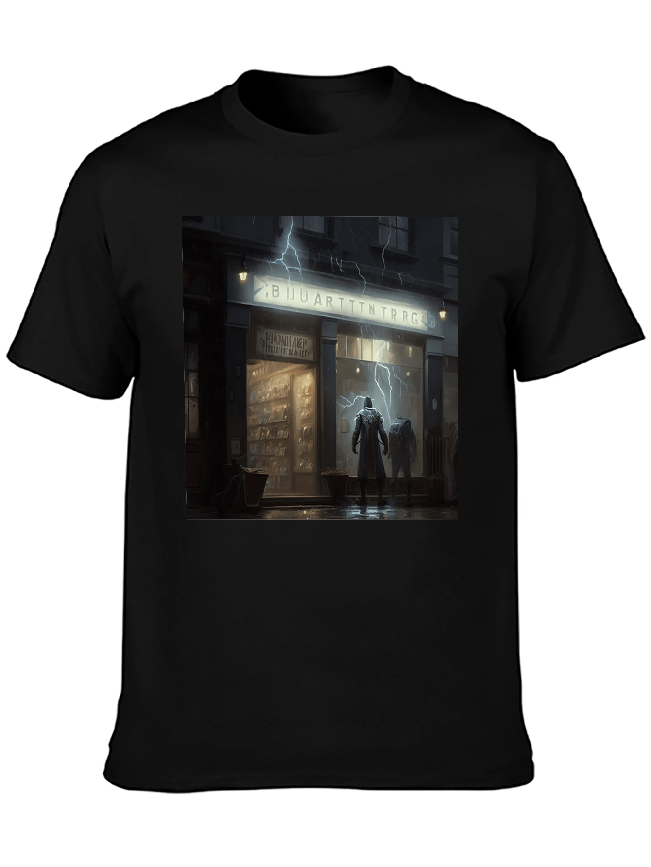 Urban Lightning Tee - Dark City Design