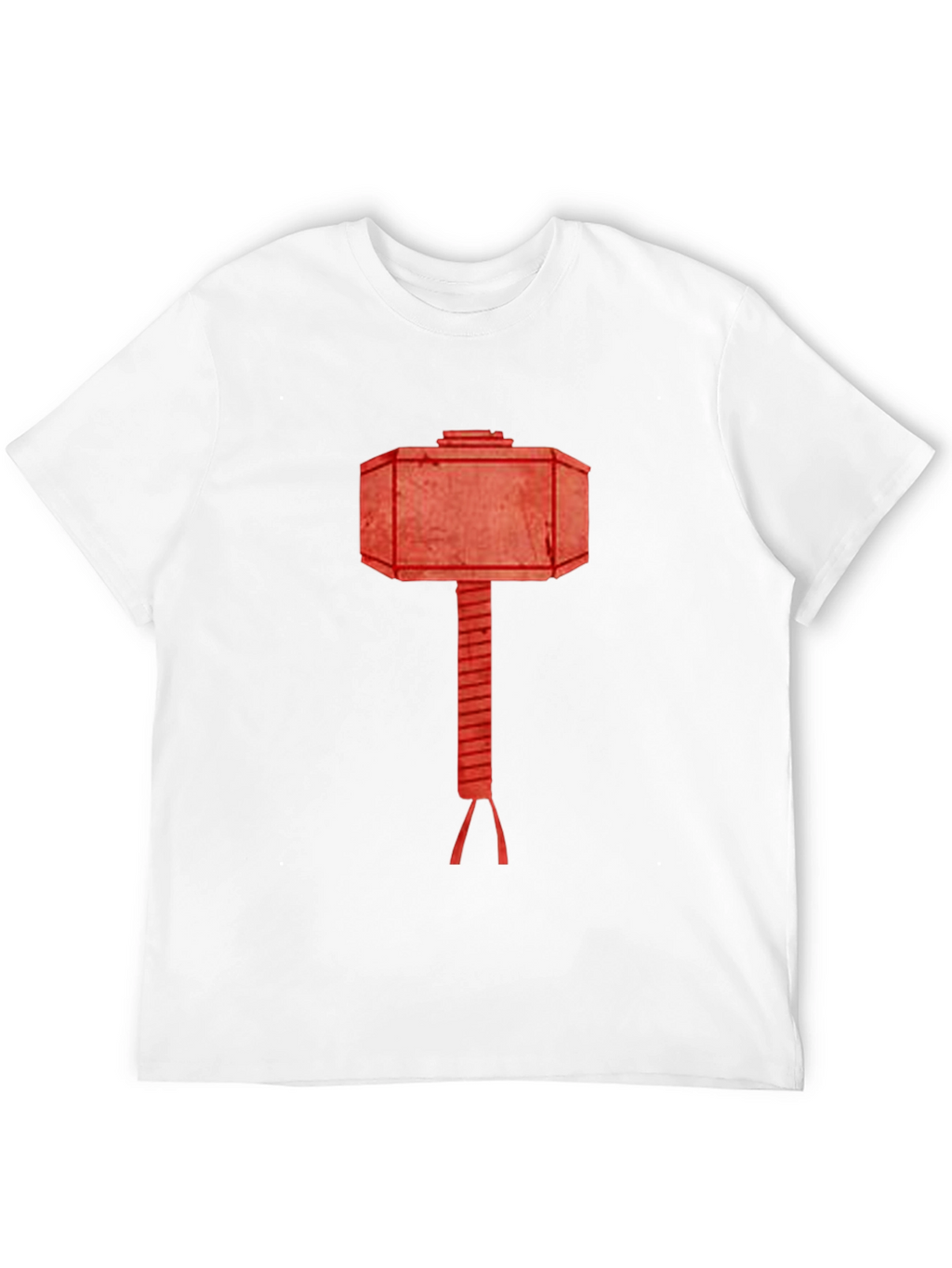 Hammer Graphic Tee - Black Cotton T-Shirt