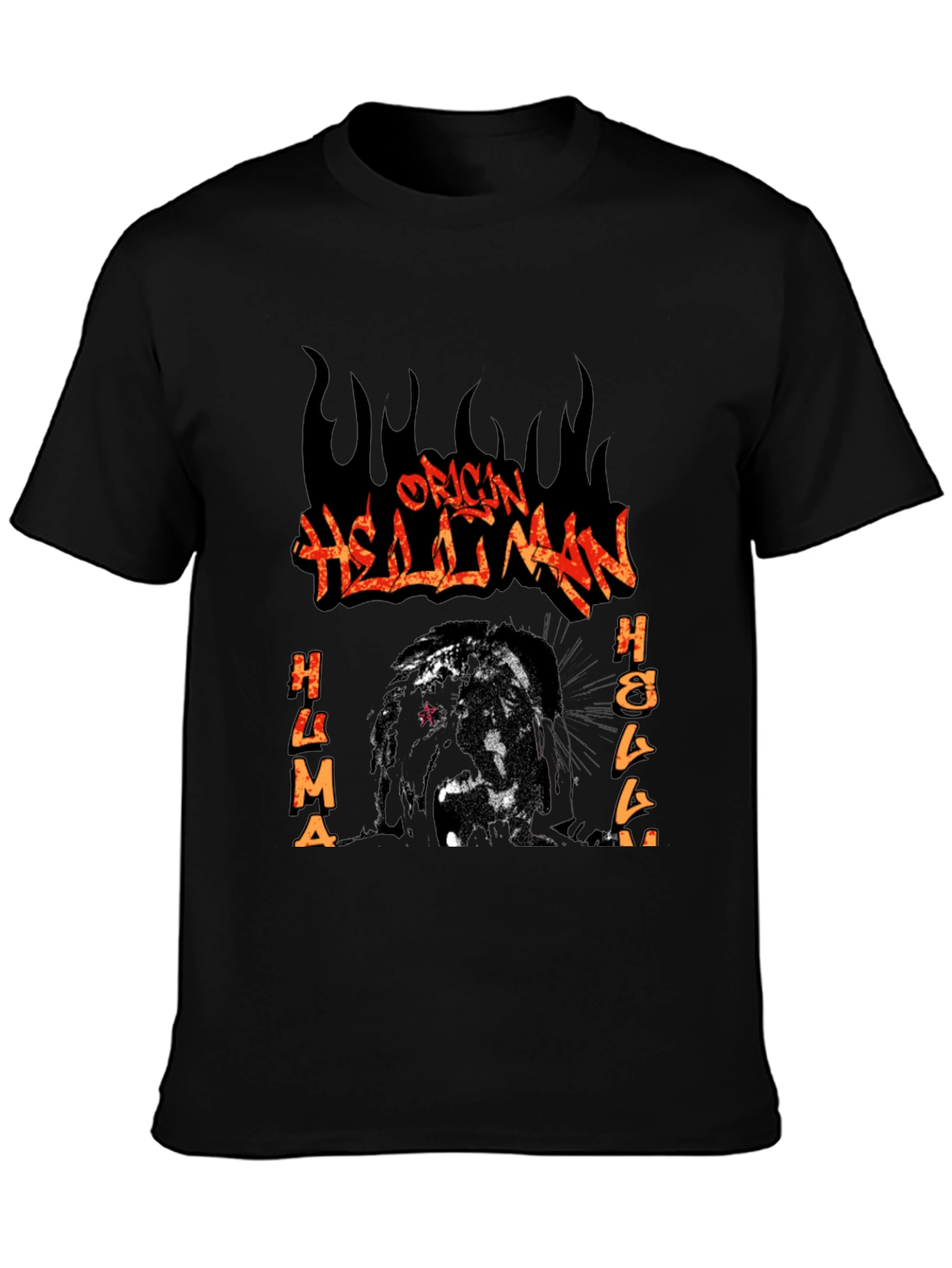 Origin Hellman T-Shirt - Black Graphic Tee
