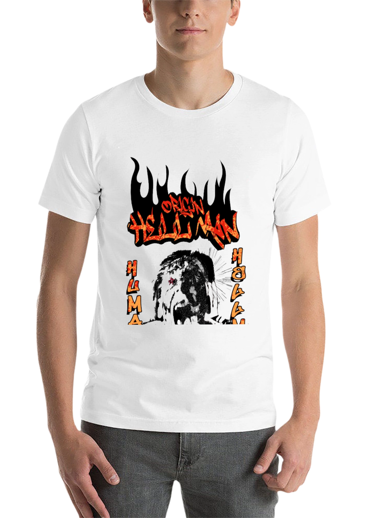 Origin Hellman T-Shirt - Black Graphic Tee