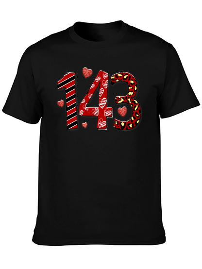 Valentines Day 143 Graphic T-Shirt