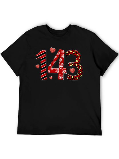 Valentines Day 143 Graphic T-Shirt