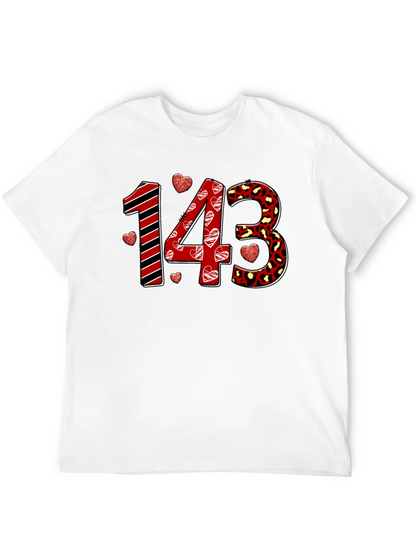 Valentines Day 143 Graphic T-Shirt