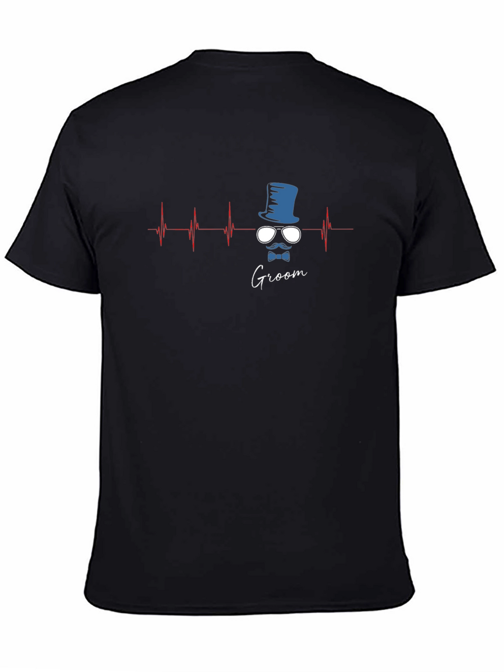 Groom Heartbeat Graphic T-Shirt