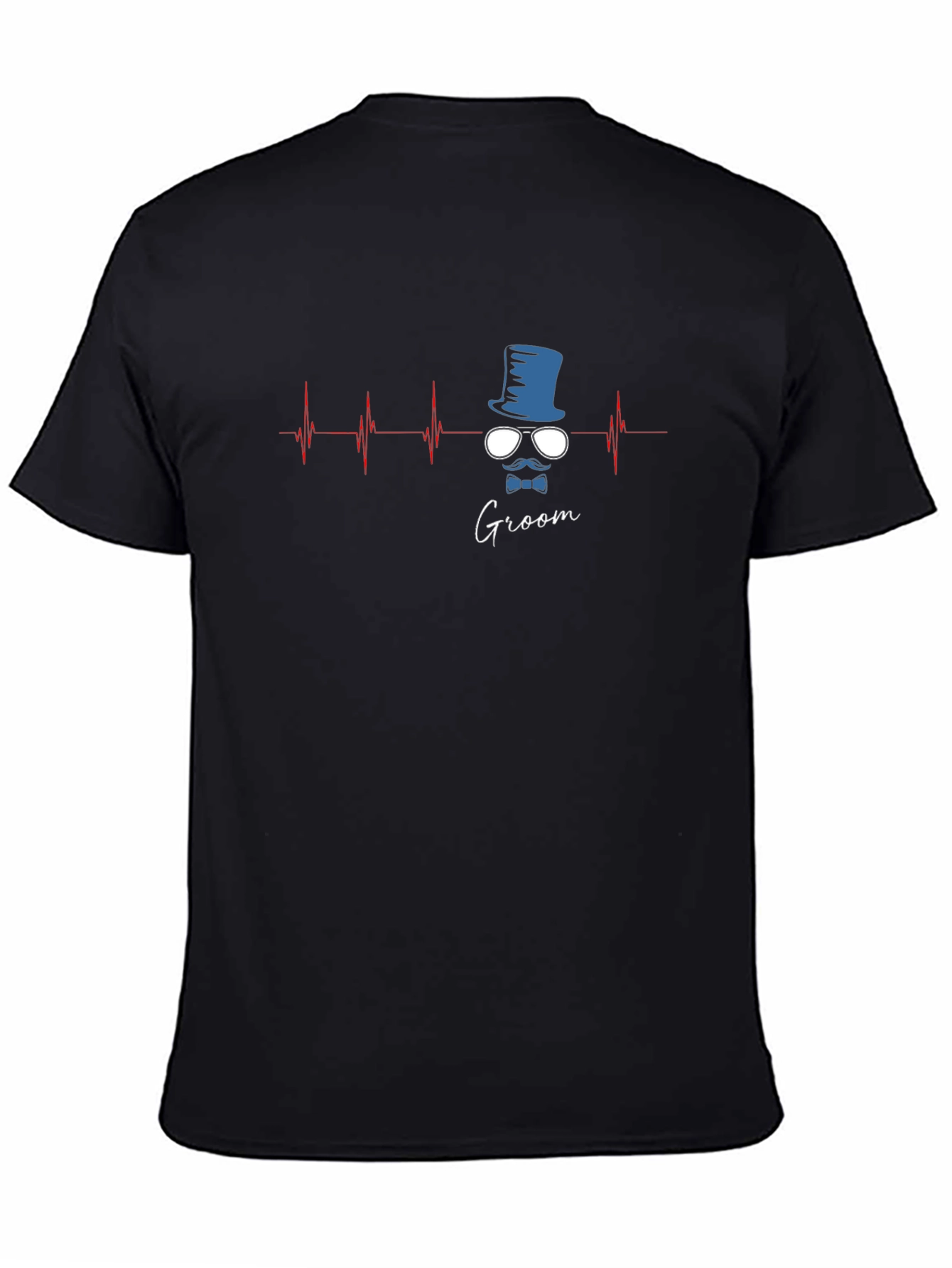 Groom Heartbeat Graphic T-Shirt