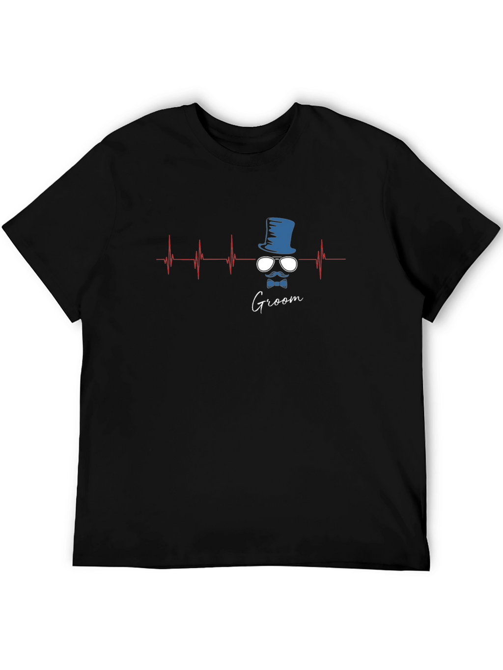 Groom Heartbeat Graphic T-Shirt