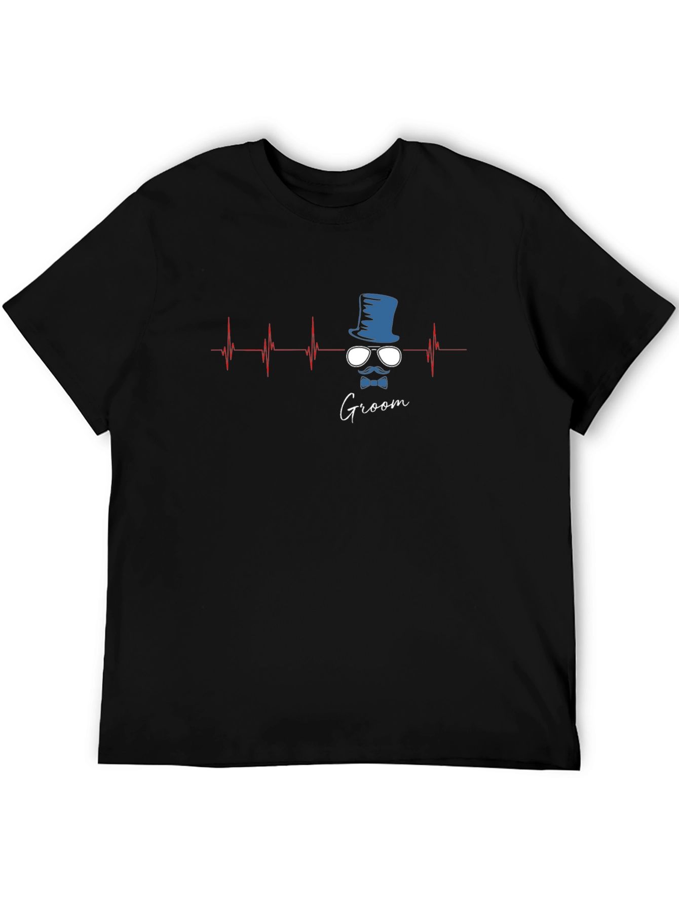 Groom Heartbeat Graphic T-Shirt