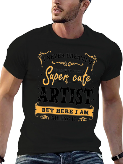 Super Cute Artist Graphic T-Shirt