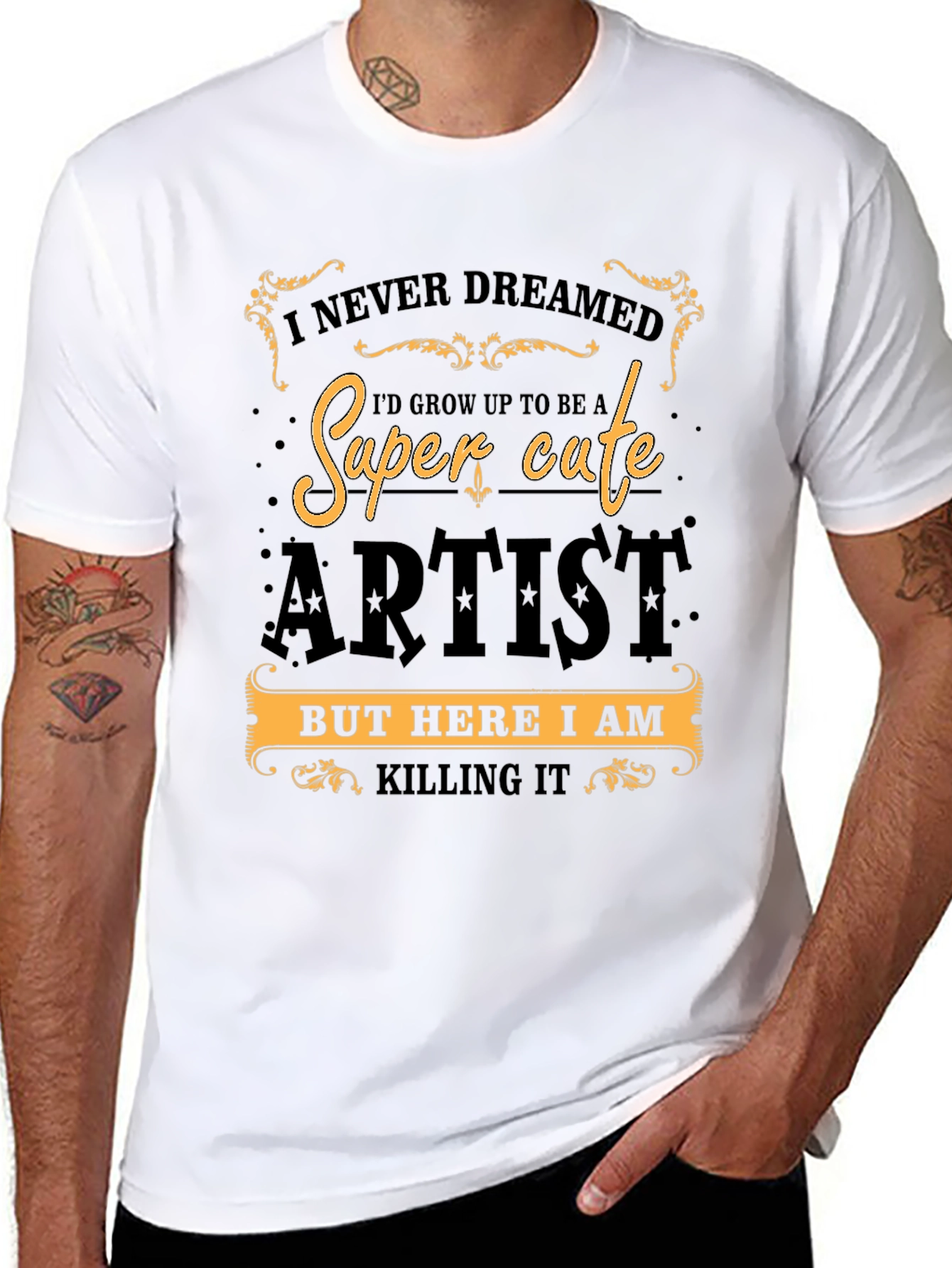 Super Cute Artist Graphic T-Shirt