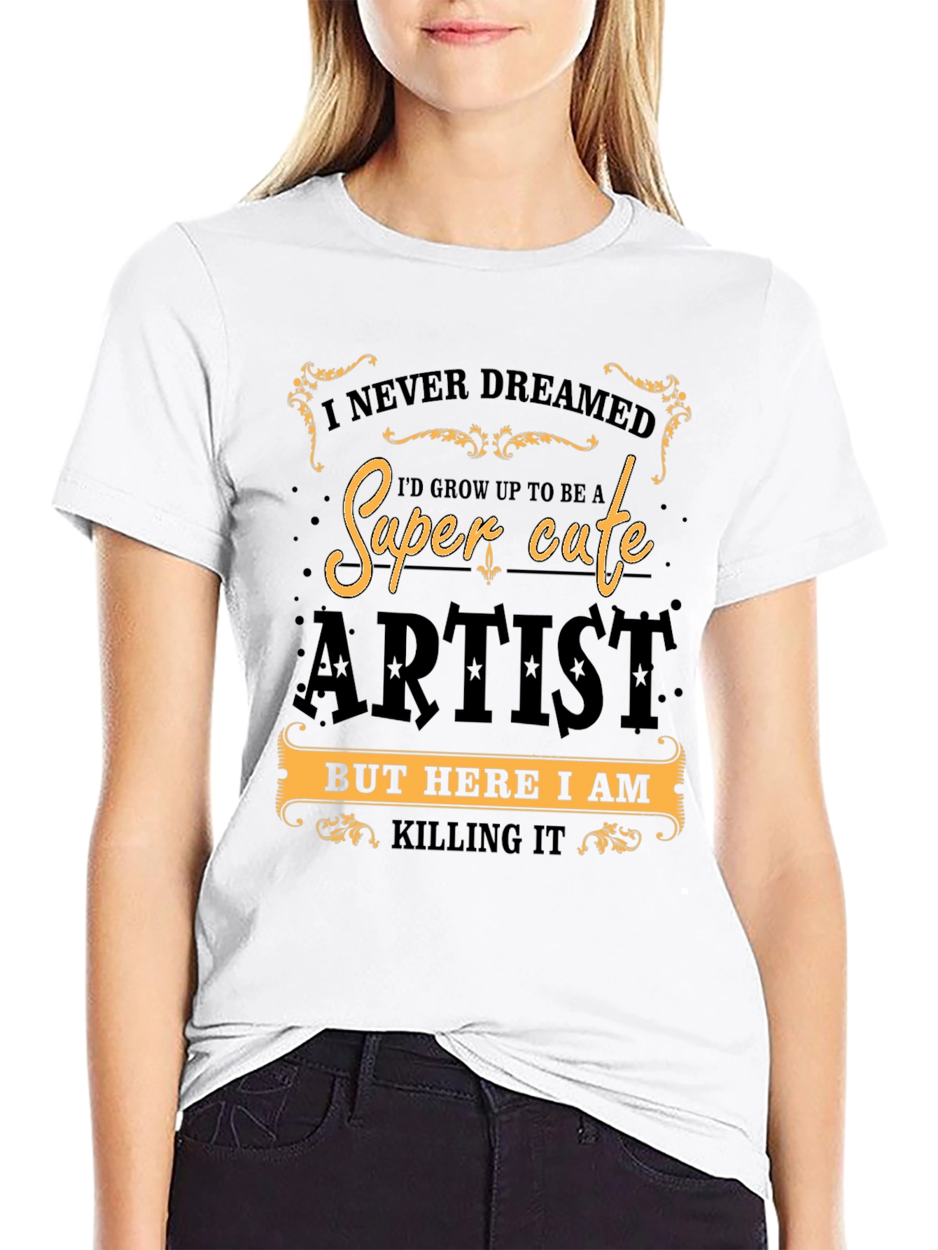 Super Cute Artist Graphic T-Shirt