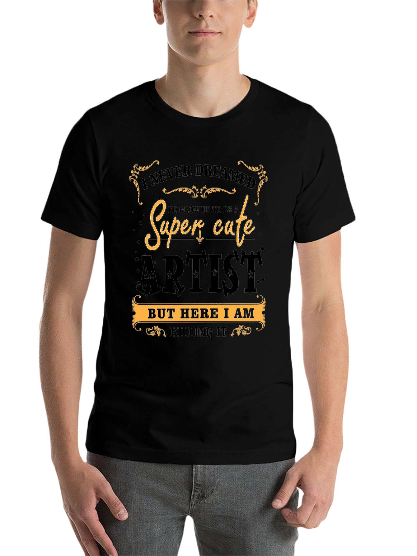 Super Cute Artist Graphic T-Shirt