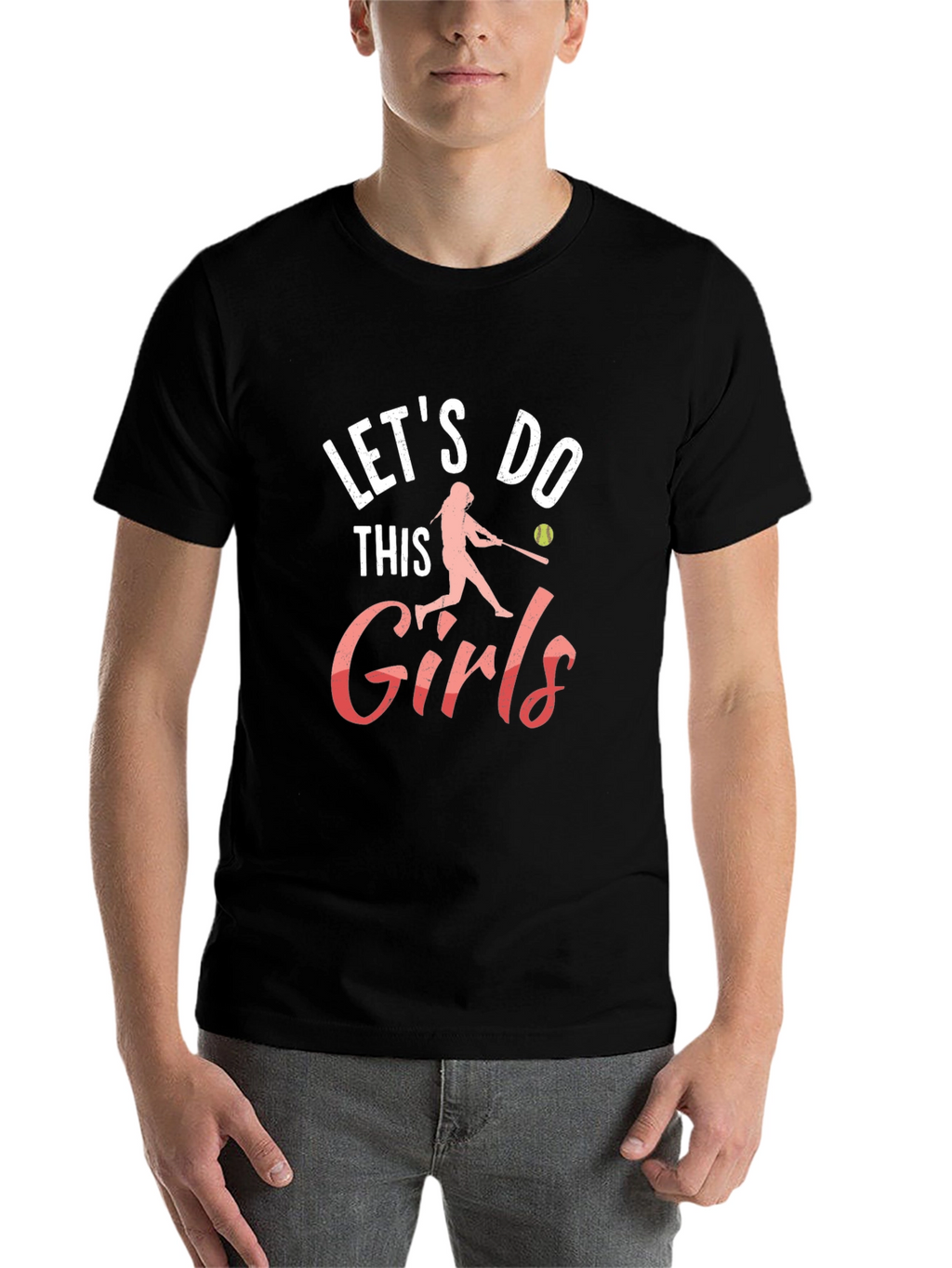 Lets Do This Girls Graphic T-Shirt