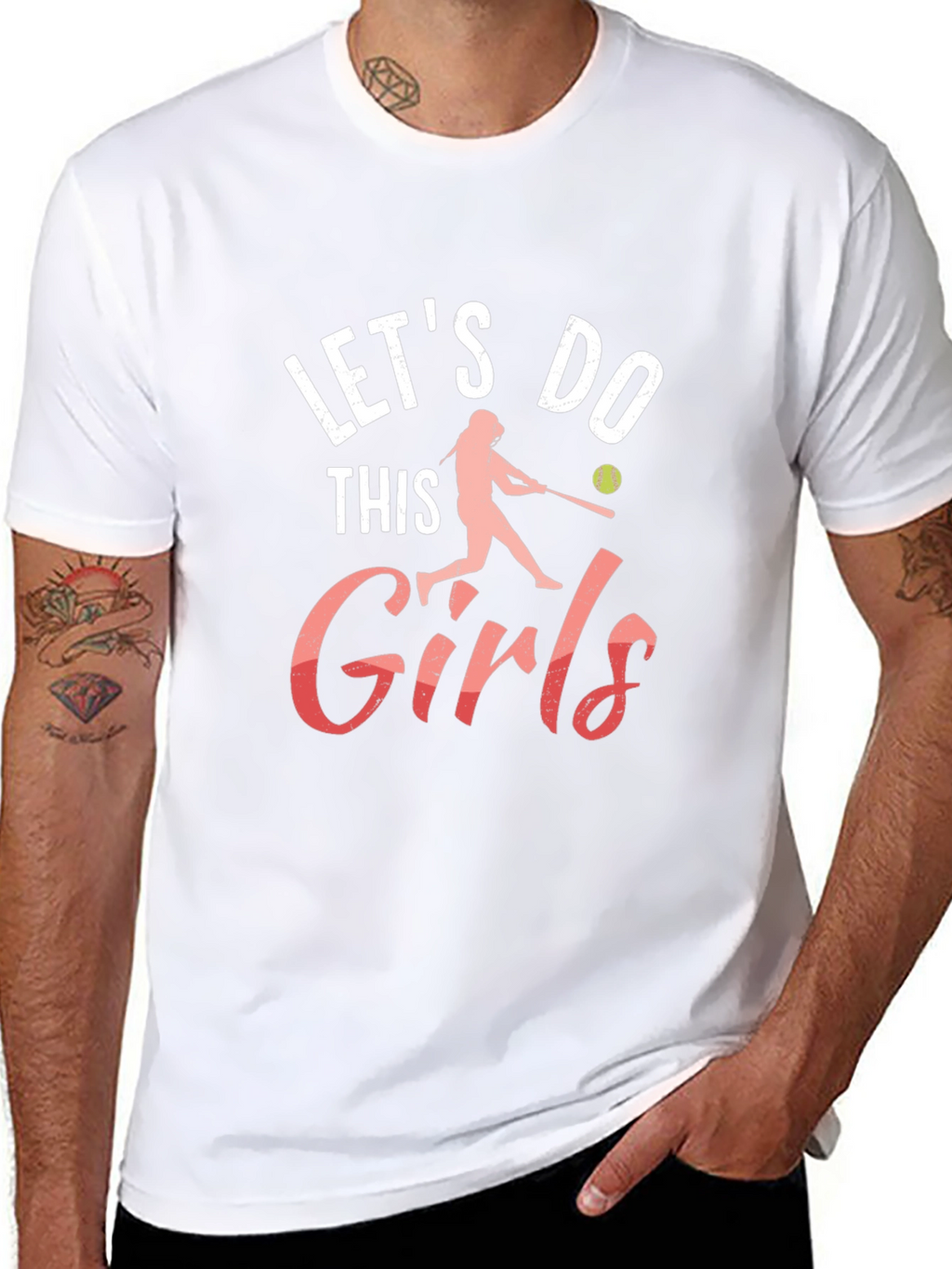 Lets Do This Girls Graphic T-Shirt