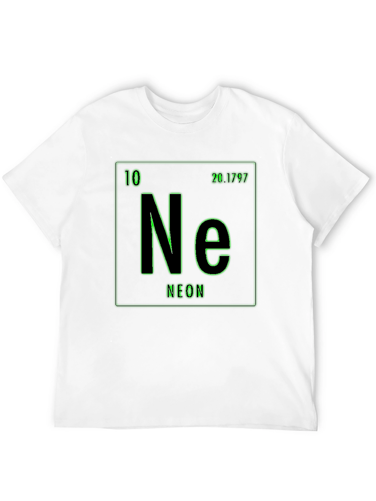 Neon Element Graphic Print T-Shirt