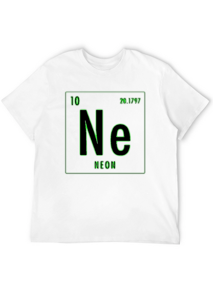 Neon Element Graphic Print T-Shirt
