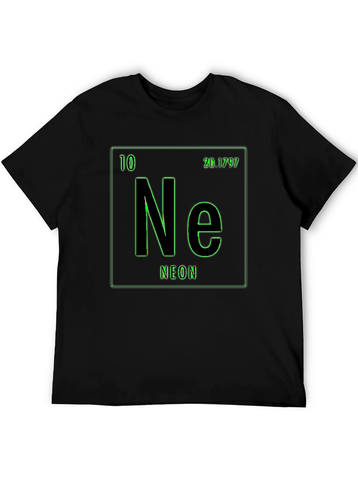Neon Element Graphic Print T-Shirt