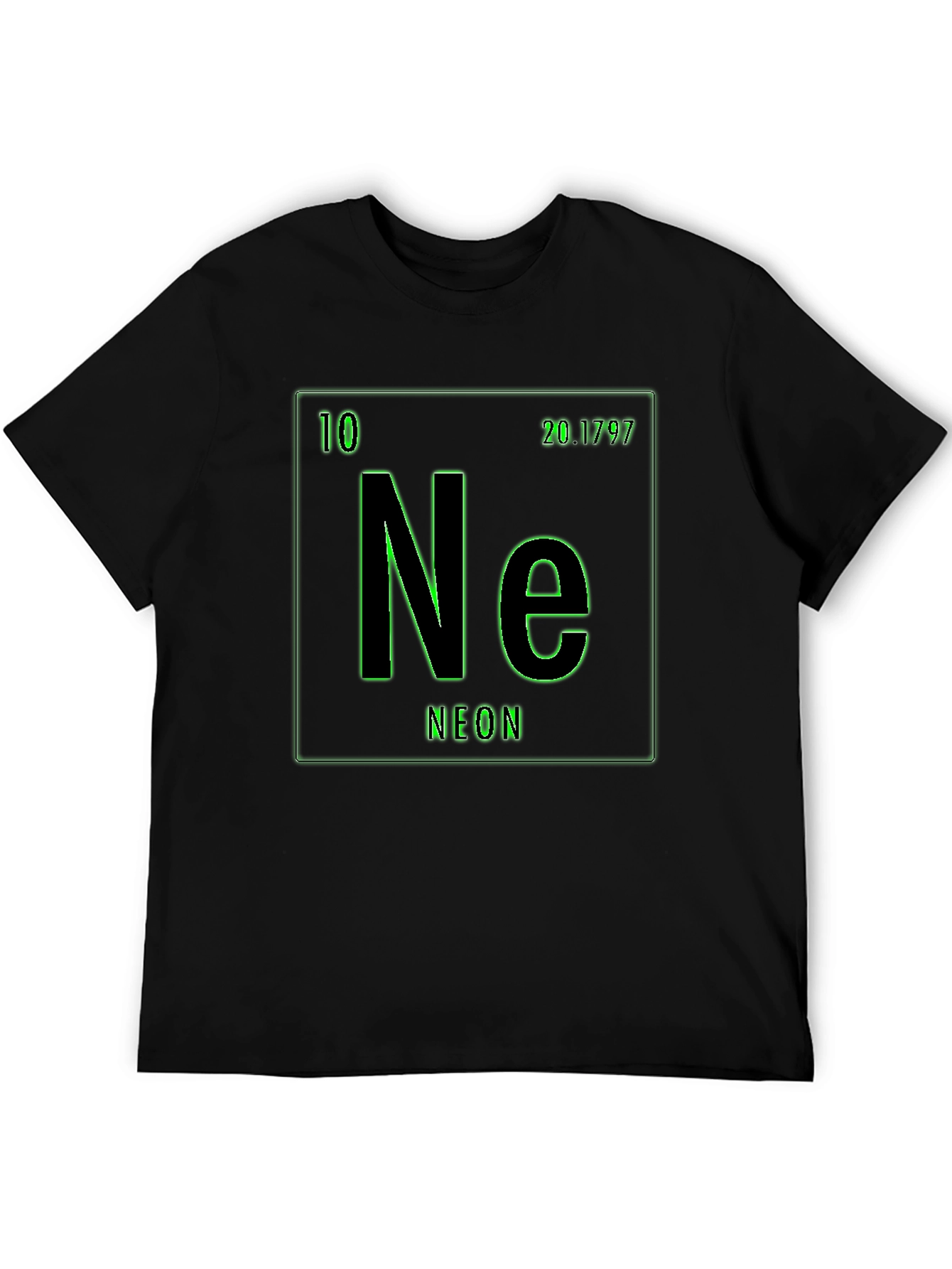Neon Element Graphic Print T-Shirt