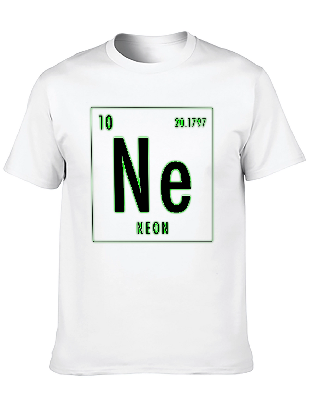 Neon Element Graphic Print T-Shirt